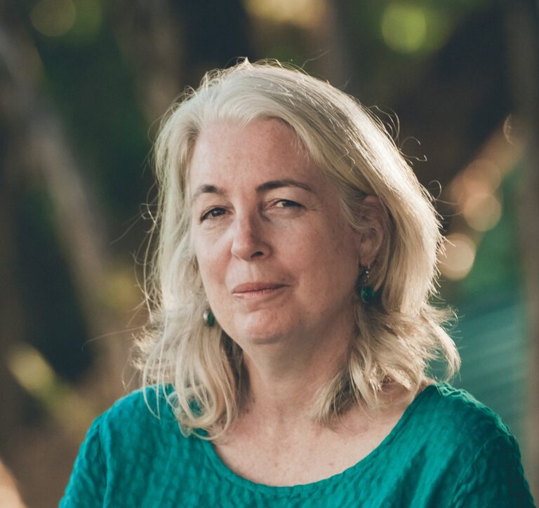 martha headshot, blurred background