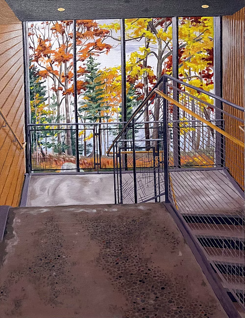 2024 Goldwater Scholar Noelle Stringer ’25 explores color perception through both art and sci...