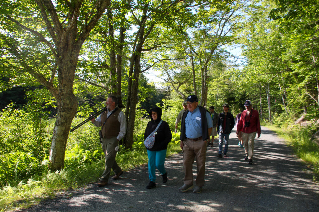 Alumni Weekend birdwalk