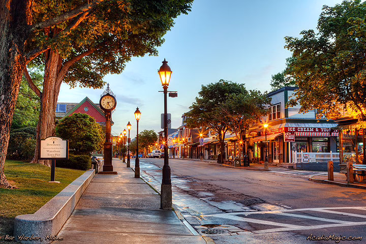 street and 2-3 story buildings